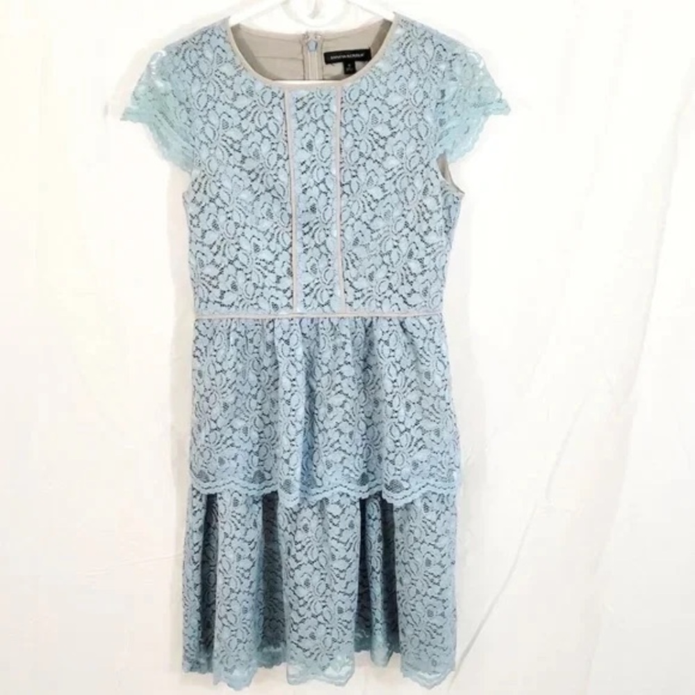 Banana Republic Lace Blue Dress - Size 6